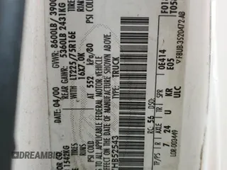 2000 Ford Econoline Cargo with VIN 1FTNS24LXYHB52543, listed as a Copart auction lot 82540754 with 355,188 mi miles and Clean Title. Bid and sale history available at DreamBid. Image 13.