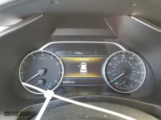 2018 Nissan Murano Platinum with VIN 5N1AZ2MH2JN186128, listed as a Copart auction lot 85924154 with 65,399 mi miles and Salvage Title. Bid and sale history available at carsss.com. Image 9.