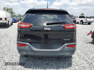 2015 Jeep Cherokee Sport with VIN 1C4PJLAB6FW657131, listed as a Copart auction lot 55533255 with 186,263 mi miles and Clean Title. Bid and sale history available at carsss.com. Image 6.