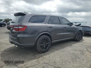2021 Dodge Durango SRT Hellcat with VIN 1C4SDJH90MC845182, listed as a Copart auction lot 58799525 with Not provided miles and Salvage title. Bid and sale history available at DreamBid. Image 3.
