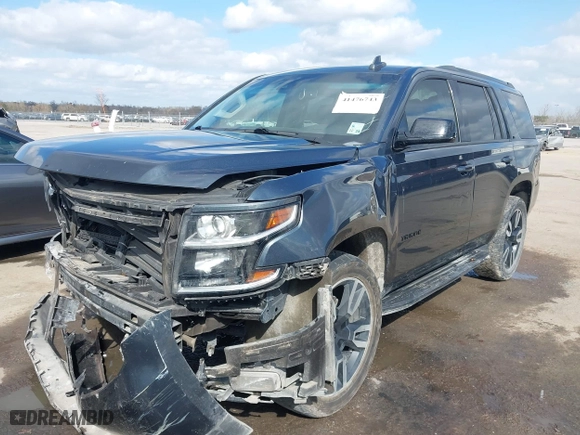 2020 Chevrolet Tahoe LT with VIN 1GNSCBKC9LR289261, listed as a IAAI auction lot 41476743 with 1 mi miles. Bid and sale history available at carsss.com. Image 2.