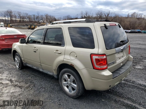 2011 Ford Escape Limited with VIN 1FMCU9E7XBKC01497, listed as a Copart auction lot 47996085 with 127,770 mi miles and Salvage Title. Bid and sale history available at DreamBid. Image 2.