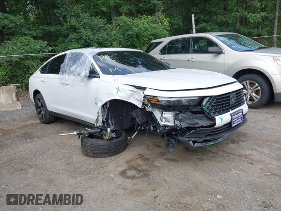 2024 Honda Accord Sport with VIN 1HGCY2F56RA082538, listed as a IAAI auction lot 42451751 with 4,694 mi miles and . Bid and sale history available at DreamBid. Image 1.