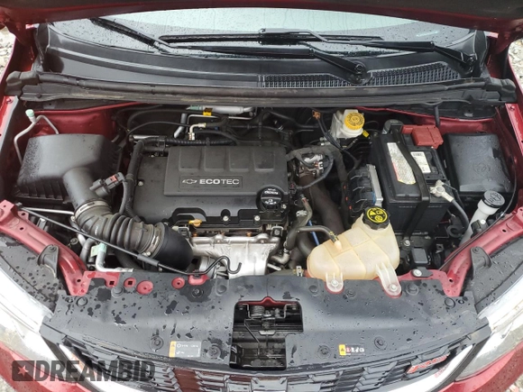 2019 Chevrolet Sonic LT z VIN 1G1JD5SB7K4137199, wystawiony jako Copart lot #51472935 z przebiegiem 25 142 mil mil oraz Szkoda całkowita • Salvage title. Historia ofert i sprzedaży dostępna na DreamBid. Obrazek 11.