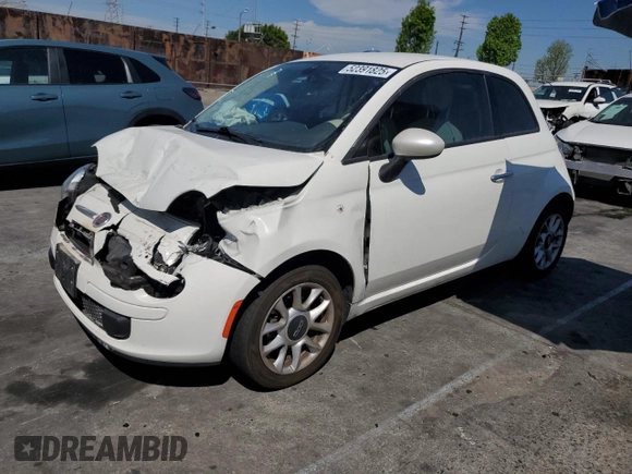 2017 FIAT 500 Pop z VIN 3C3CFFKR6HT700120, wystawiony jako Copart lot #52391825 z przebiegiem 54 197 mil mil oraz Szkoda całkowita • Salvage title. Historia ofert i sprzedaży dostępna na DreamBid. Obrazek 1.