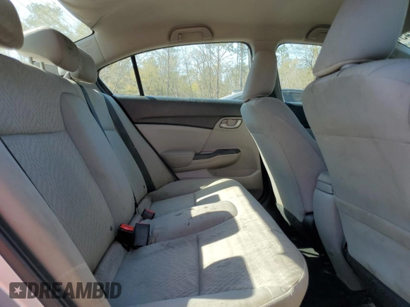 2014 Honda Civic Sedan LX with VIN 19XFB2F57EE084951, listed as a Copart auction lot 50713245 with 200,727 mi miles and Salvage Title. Bid and sale history available at carsss.com. Image 10.