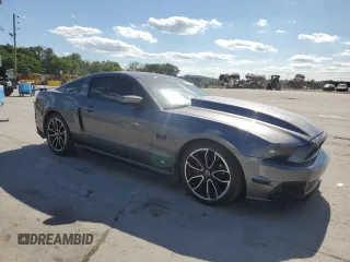 2013 Ford Mustang GT with VIN 1ZVBP8CF5D5240282, listed as a Copart auction lot 58381595 with 56,915 mi miles and Clean title. Bid and sale history available at DreamBid. Image 4.