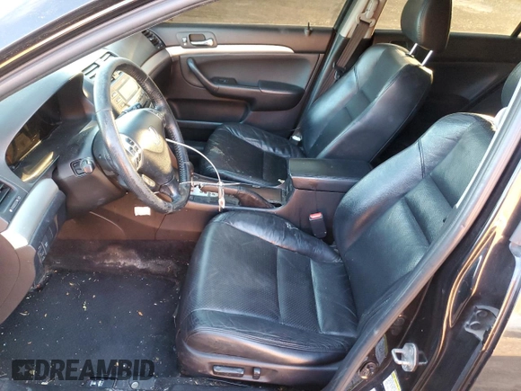 2008 Acura TSX with VIN JH4CL96858C003815, listed as a Copart auction lot 87290554 with 197,757 mi miles and Salvage Title. Bid and sale history available at carsss.com. Image 7.