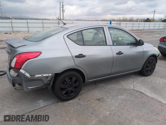 2014 Nissan Versa SV with VIN 3N1CN7AP1EL819809, listed as a Copart auction lot 51960405 with 144,859 mi miles and Salvage Title. Bid and sale history available at DreamBid. Image 3.