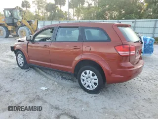 2014 Dodge Journey SE with VIN 3C4PDCAB1ET203414, listed as a Copart auction lot 46216735 with 203,930 mi miles and Salvage Title. Bid and sale history available at carsss.com. Image 2.
