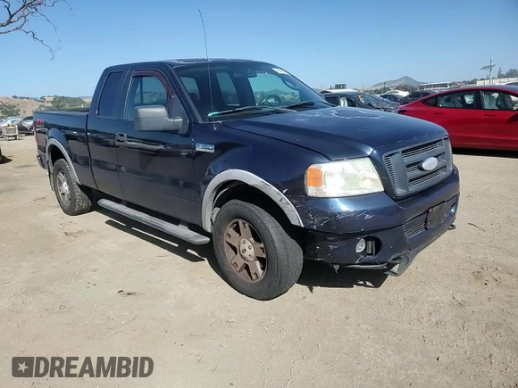 2006 Ford F-150 XLT with VIN 1FTPX14546FA87008, listed as a Copart auction lot 58005005 with 148,295 mi miles and Salvage title. Bid and sale history available at DreamBid. Image 13.