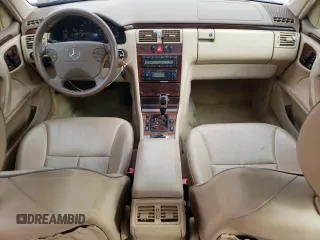 2002 Mercedes-Benz E-Class with VIN WDBJF82J72X062639, listed as a Copart auction lot 43510205 with 147,587 mi miles and Clean Title. Bid and sale history available at carsss.com. Image 8.