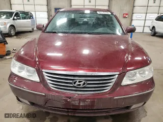 2009 Hyundai Azera GLS with VIN KMHFC46D39A372227, listed as a Copart auction lot 45176155 with 107,993 mi miles and Non Repairable. Bid and sale history available at carsss.com. Image 5.