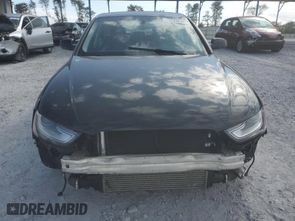 2013 Audi A4 Premium Plus with VIN WAUHFAFL0DA191991, listed as a Copart auction lot 45586335 with 58,855 mi miles and Non Repairable. Bid and sale history available at carsss.com. Image 5.