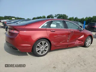 2014 Lincoln MKZ with VIN 3LN6L2G98ER805989, listed as a Copart auction lot 58625875 with 101,185 mi miles and Salvage title. Bid and sale history available at DreamBid. Image 3.