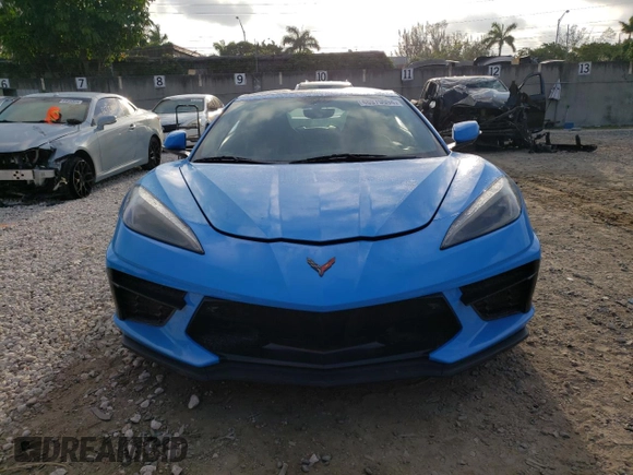 2020 Chevrolet Corvette 2LT with VIN 1G1Y72D43L5116316, listed as a Copart auction lot 48979094 with 0 mi miles. Bid and sale history available at carsss.com. Image 5.