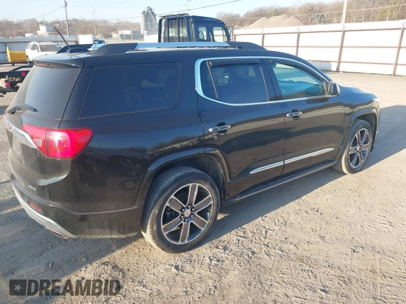 2017 GMC Acadia Denali with VIN 1GKKNXLSXHZ152508, listed as a IAAI auction lot 41773981 with 195,933 mi miles and . Bid and sale history available at carsss.com. Image 4.
