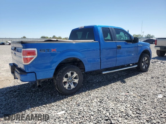 2013 Ford F-150 XL with VIN 1FTFX1EF3DFB73961, listed as a Copart auction lot 48780285 with 120,609 mi miles and Salvage Title. Bid and sale history available at DreamBid. Image 3.