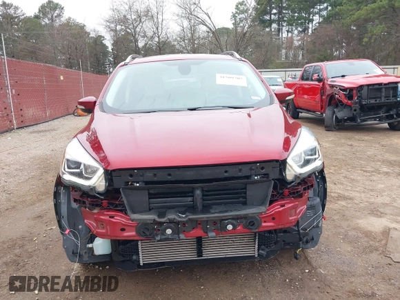 2017 Ford Escape Titanium with VIN 1FMCU0J94HUB01914, listed as a IAAI auction lot 41509707 with 55,827 mi miles. Bid and sale history available at carsss.com. Image 13.