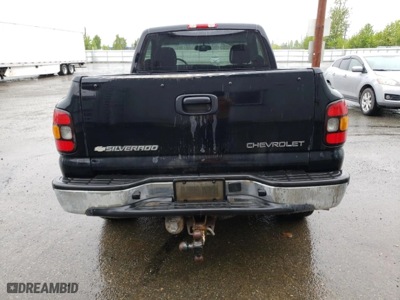 2005 Chevrolet Silverado 1500 Z71 with VIN 1GCEK14TX5Z246664, listed as a Copart auction lot 53749334 with 126,671 mi miles and Salvage Title. Bid and sale history available at carsss.com. Image 6.