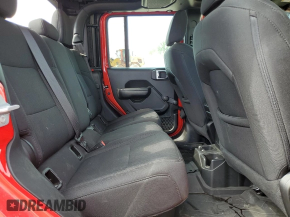 2023 Jeep Gladiator Sport z VIN 1C6HJTAG0PL556855, wystawiony jako Copart lot #57628425 z przebiegiem 18 141 mil mil oraz Szkoda całkowita • Salvage title. Historia ofert i sprzedaży dostępna na DreamBid. Obrazek 11.