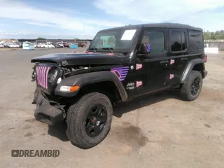 2018 Jeep Wrangler Unlimited Sport S с VIN 1C4HJXDG5JW159062, выставлен на аукционе IAAI как лот 42229427 с пробегом 51 046 миль миль и . История ставок и продаж доступна на DreamBid. Изображение 18.