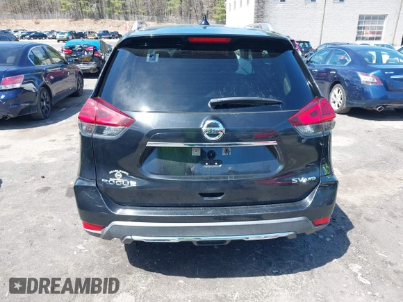 2017 Nissan Rogue SV with VIN KNMAT2MV7HP593405, listed as a IAAI auction lot 42026064 with 184,161 mi miles. Bid and sale history available at carsss.com. Image 16.