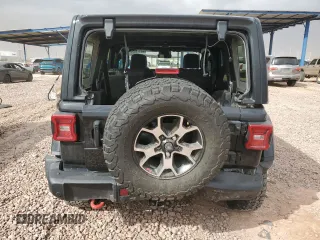2021 Jeep Wrangler Unlimited Rubicon с VIN 1C4HJXFG7MW586020, выставлен на аукционе Copart как лот 49179395 с пробегом 20 479 миль миль и Списание • Salvage title. История ставок и продаж доступна на DreamBid. Изображение 6.