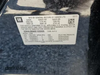 2012 Chevrolet Equinox LT w/1LT with VIN 2GNALDEK8C1203926, listed as a Copart auction lot 50415555 with 191,871 mi miles and Salvage Title. Bid and sale history available at carsss.com. Image 13.
