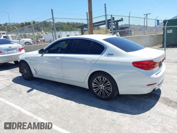 2019 BMW 5 Series 530e with VIN WBAJA9C53KB391999, listed as a IAAI auction lot 42311824 with 79,196 mi miles and . Bid and sale history available at DreamBid. Image 15.