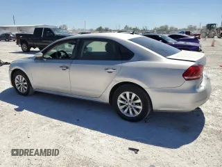 2013 Volkswagen Passat S with VIN 1VWAP7A38DC079906, listed as a Copart auction lot 48803035 with 161,262 mi miles and Non repairable. Bid and sale history available at DreamBid. Image 2.