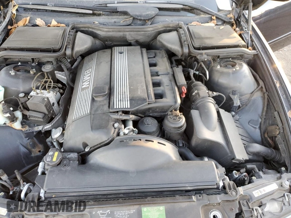 2003 BMW 5 Series 530iA with VIN WBADT63403CK39283, listed as a Copart auction lot 84960944 with 109,161 mi miles and Salvage Title. Bid and sale history available at carsss.com. Image 11.