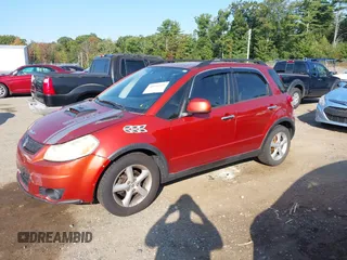 2007 Suzuki SX4 with VIN JS2YB413375101517, listed as a IAAI auction lot 40341122 with 118,461 mi miles. Bid and sale history available at carsss.com. Image 2.
