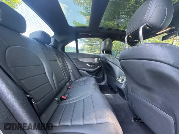 2021 Mercedes-Benz C 300 with VIN W1KWF8EB7MR635595, listed as a Copart auction lot 62626935 with 59,432 mi miles and Clean title. Bid and sale history available at DreamBid. Image 6.