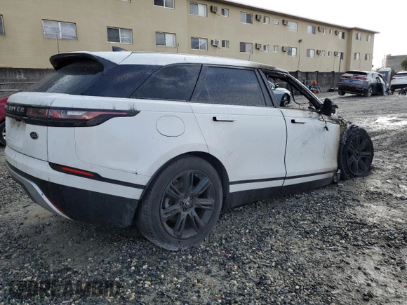 2020 Land Rover Range Rover Velar S with VIN SALYB2FV6LA261636, listed as a Copart auction lot 85246634 with 0 mi miles and Non Repairable. Bid and sale history available at carsss.com. Image 3.