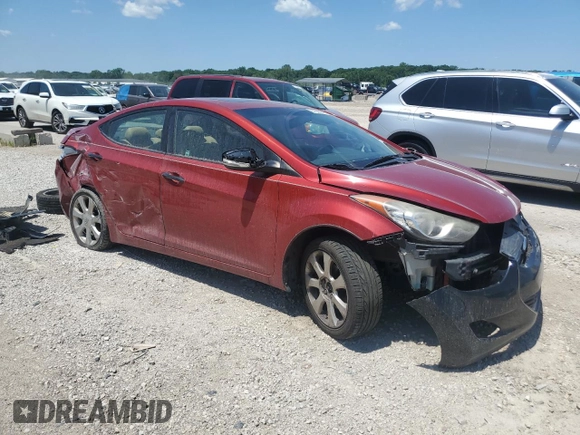 2011 Hyundai Elantra GLS с VIN KMHDH4AE1BU133689, выставлен на аукционе Copart как лот 61598045 с пробегом 144 215 миль миль и Списание • Salvage title. История ставок и продаж доступна на DreamBid. Изображение 4.