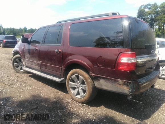 2017 Ford Expedition EL XLT with VIN 1FMJK1JT6HEA75339, listed as a IAAI auction lot 37226253 with 61,399 mi miles. Bid and sale history available at carsss.com. Image 3.