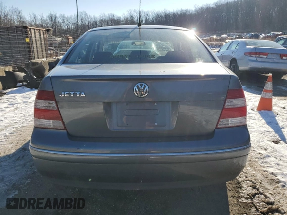 2005 Volkswagen Jetta GL with VIN 3VWRK69M85M025000, listed as a Copart auction lot 88311535 with 123,144 mi miles and Salvage title. Bid and sale history available at DreamBid. Image 6.