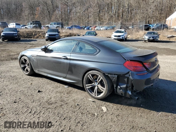 2015 BMW M6 with VIN WBSLX9C58FD160643, listed as a Copart auction lot 49293955 with 87,568 mi miles and Salvage Title. Bid and sale history available at carsss.com. Image 2.