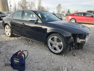 2015 Audi S4 Premium Plus with VIN WAUDGAFL3FA009912, listed as a Copart auction lot 78012314 with 85,212 mi miles and Clean Title. Bid and sale history available at carsss.com. Image 4.