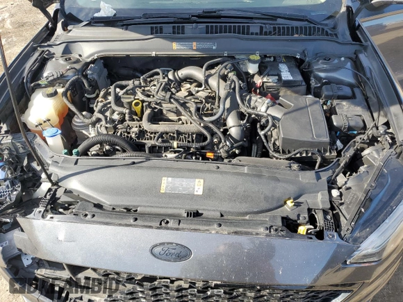 2017 Ford Fusion SE with VIN 3FA6P0HD1HR321110, listed as a Copart auction lot 79839564 with 0 mi miles and Salvage Title. Bid and sale history available at carsss.com. Image 12.