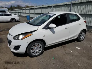 2013 Mazda Mazda2 Sport with VIN JM1DE1KZ4D0164328, listed as a Copart auction lot 53372705 with 10,796 mi miles and Salvage Title. Bid and sale history available at carsss.com. Image 1.