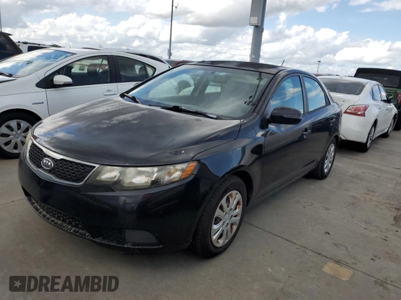 2012 Kia Forte EX with VIN KNAFU4A24C5623308, listed as a Copart auction lot 74760004 with Not Provided miles and Salvage Title. Bid and sale history available at carsss.com. Image 1.