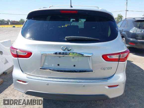 2014 Infiniti QX60 with VIN 5N1AL0MM6EC545596, listed as a IAAI auction lot 42453167 with 177,199 mi miles and . Bid and sale history available at DreamBid. Image 16.