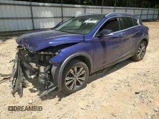 2017 Infiniti QX30 Premium with VIN SJKCH5CR4HA017321, listed as a Copart auction lot 56990874 with Not provided miles and Salvage title. Bid and sale history available at DreamBid. Image 1.
