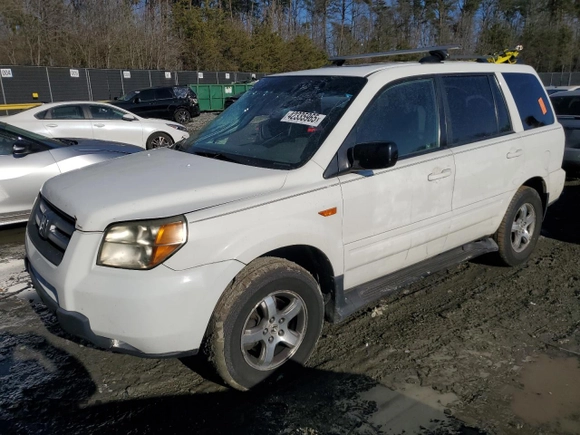 2006 Honda Pilot EX-L with VIN 5FNYF18706B026584, listed as a Copart auction lot 42335965 with 229,794 mi miles and Salvage Title. Bid and sale history available at DreamBid. Image 1.