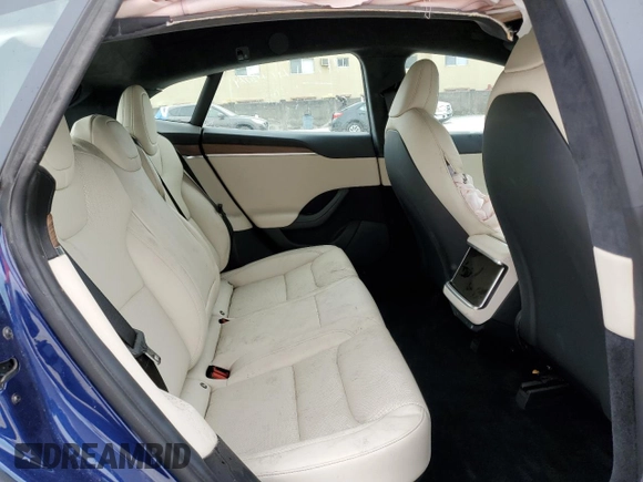 2023 Tesla Model S with VIN 5YJSA1E58PF498685, listed as a Copart auction lot 41690475 with Not provided miles and Salvage title. Bid and sale history available at DreamBid. Image 10.