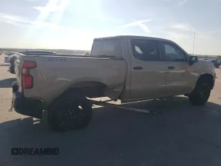 2022 Chevrolet Silverado 1500 Custom Trail Boss with VIN 3GCPDCED8NG613390, listed as a Copart auction lot 71494664 with 57,928 mi miles and Salvage Title. Bid and sale history available at DreamBid. Image 3.
