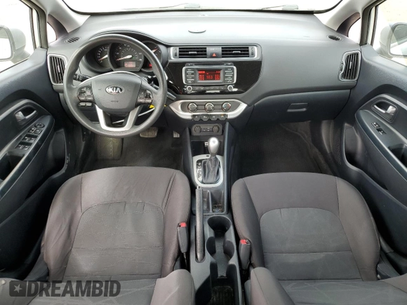 2016 Kia Rio LX with VIN KNADM4A3XG6677356, listed as a Copart auction lot 54021065 with 139,451 mi miles and Salvage Title. Bid and sale history available at carsss.com. Image 8.