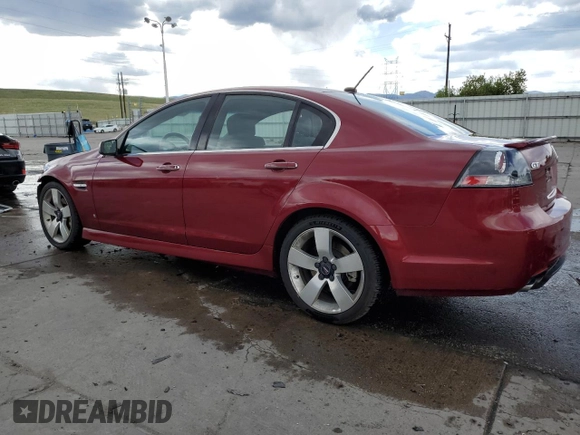 2009 Pontiac G8 GT with VIN 6G2EC57Y19L215038, listed as a Copart auction lot 53967125 with 76,193 mi miles and Salvage Title. Bid and sale history available at carsss.com. Image 2.